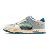 Künstlerische Unisex Sneaker mit Sternennacht-Design und bequemer Sohle – Lior