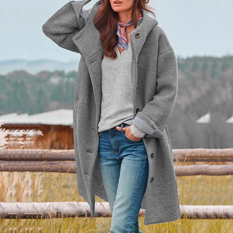 Trendige dicke Damen-Winterjacke - Fiona