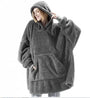 Oversize Flanell-Deckenpullover für Damen und Herren – FleeceHaven