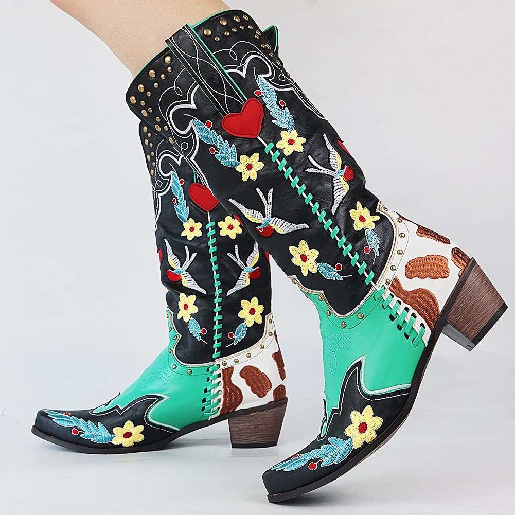 Einzigartige Damen-Cowboystiefel - Carmen