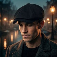 Vintage Flat Cap - Classic Newsboy Hat in Retro Style 3