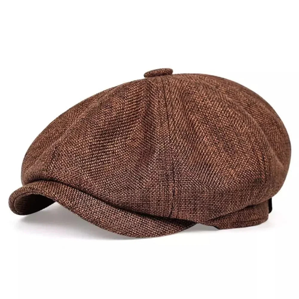 Vintage Flat Cap - Classic Newsboy Hat in Retro Style 11