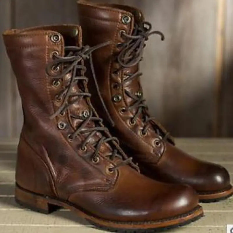 Women's Leather Boots - Flexible Fit, Soft Lining, All-Day Comfort 3