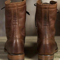 Women's Leather Boots - Flexible Fit, Soft Lining, All-Day Comfort 2
