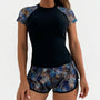 Short-Sleeve Tankini Set - Navaris