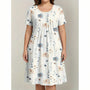 Short Sleeve Casual Dress Plus Size - Brenda