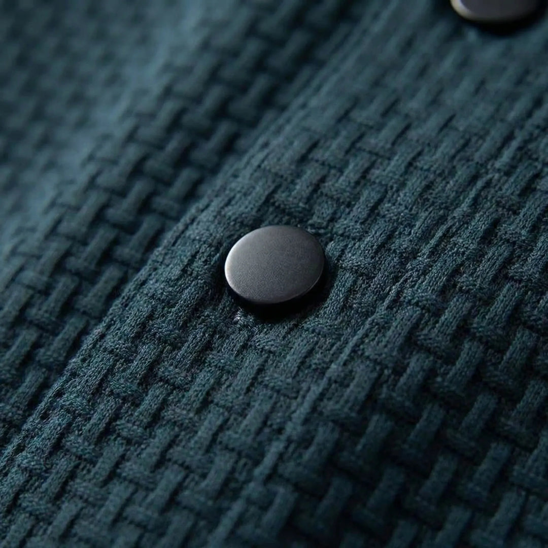 Short Sleeve Textured Polo Shirt - Emanuel