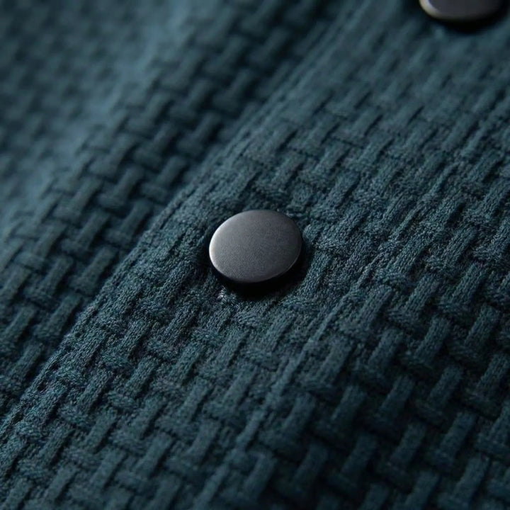 Short Sleeve Textured Polo Shirt - Emanuel