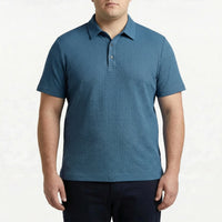 Short Sleeve Textured Polo Shirt - Emanuel