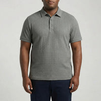 Short Sleeve Textured Polo Shirt - Emanuel