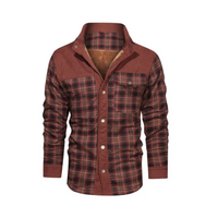 Herren Kariertes Outdoor Jacke - Mason