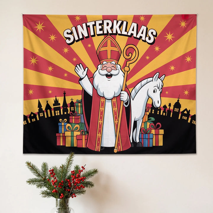 Sinterklaas Achtergronddoek - SinterGlow