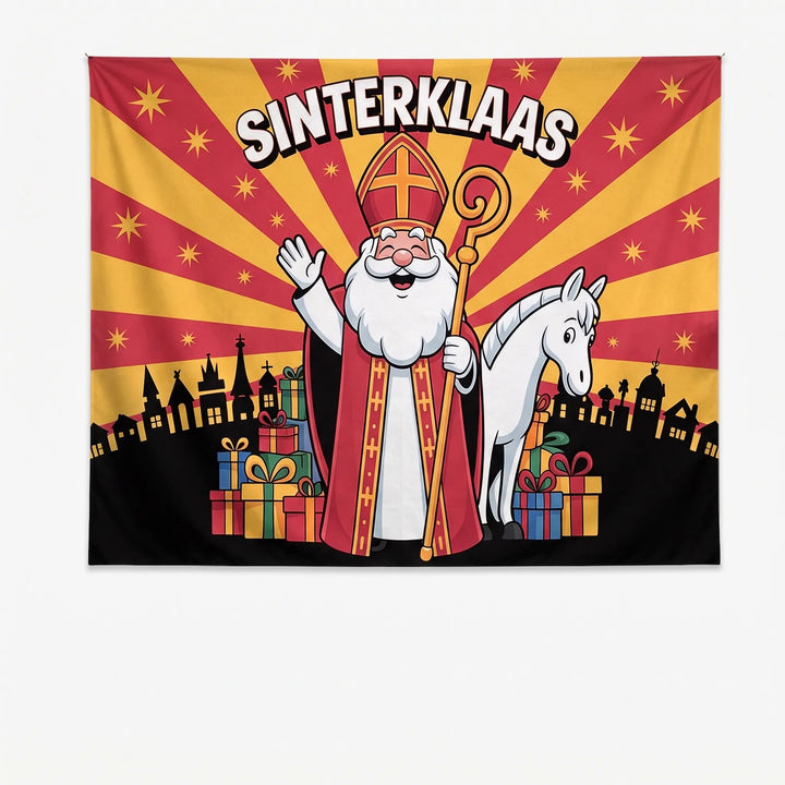 Sinterklaas Achtergronddoek - SinterGlow