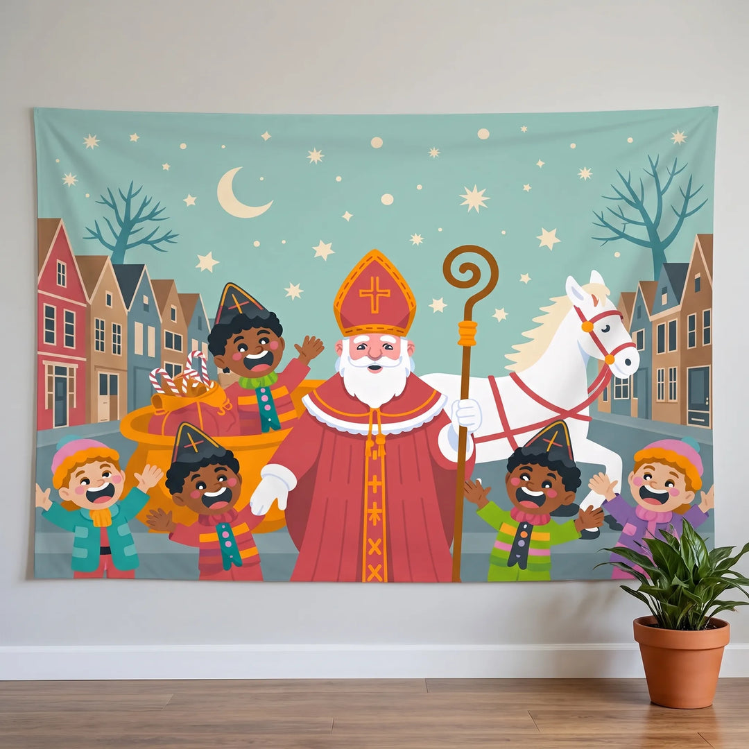 Sinterklaas Fotografie Achtergrond - FestivDrop