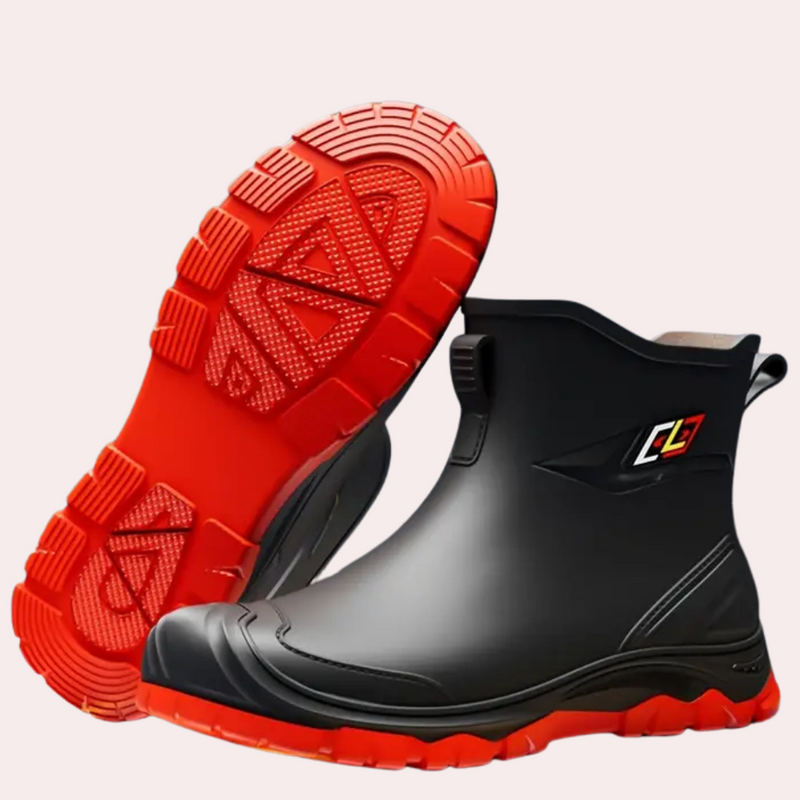 Zwarte Winterlaarzen voor Heren met Stevige Grip - Felix