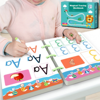 Herbruikbaar Overtrek Schrijfwerkboek Set - Pip