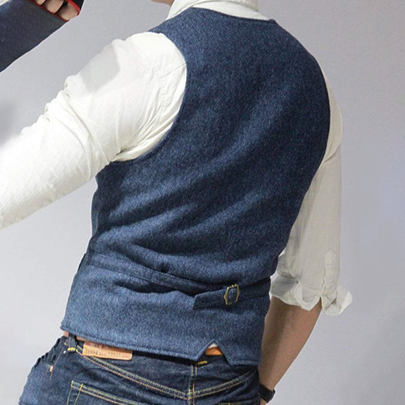 Stylish Denim Vest for Men - Mason