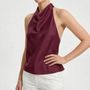 Sleeveless Halter Top -  Sandra