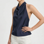 Sleeveless Halter Top -  Sandra