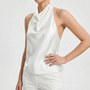 Sleeveless Halter Top -  Sandra