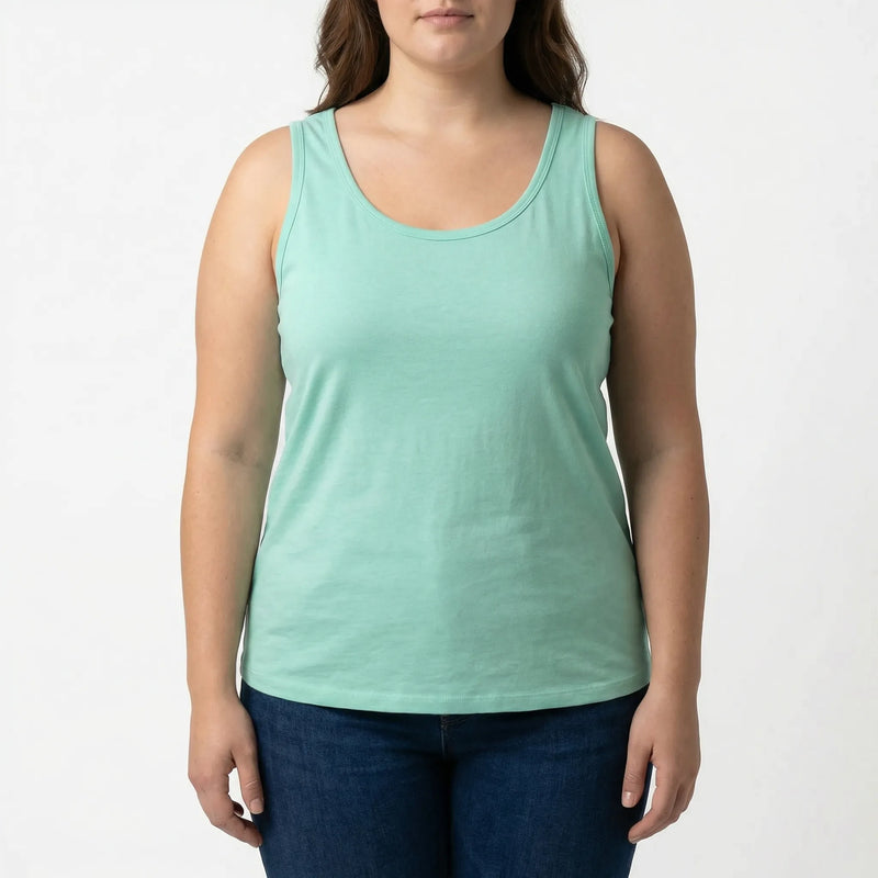 Sleeveless Plus Size Tank Top - Elsa