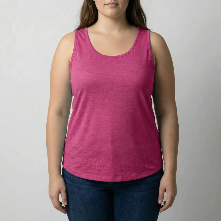 Sleeveless Plus Size Tank Top - Elsa