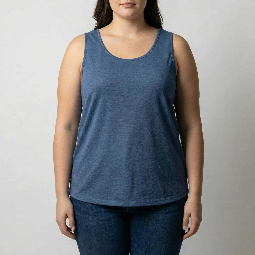 Sleeveless Plus Size Tank Top - Elsa