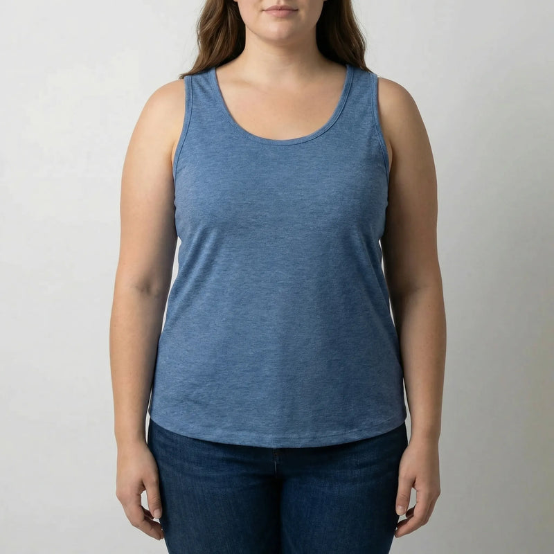 Sleeveless Plus Size Tank Top - Elsa