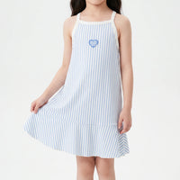 Sleeveless Ruffle Hem Summer Dress - Somerdal