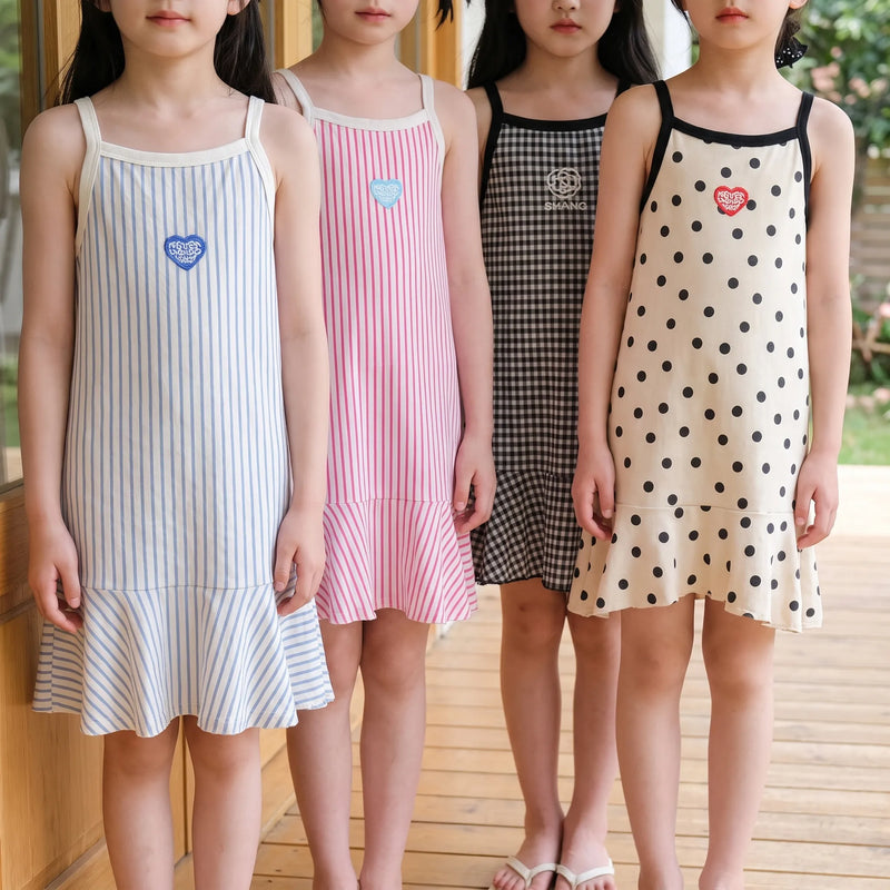 Sleeveless Ruffle Hem Summer Dress - Somerdal
