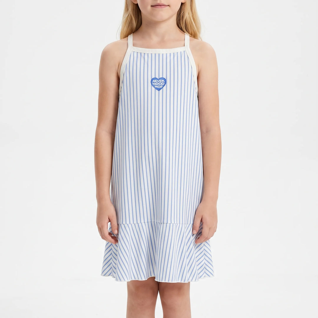 Sleeveless Ruffle Hem Summer Dress - Somerdal