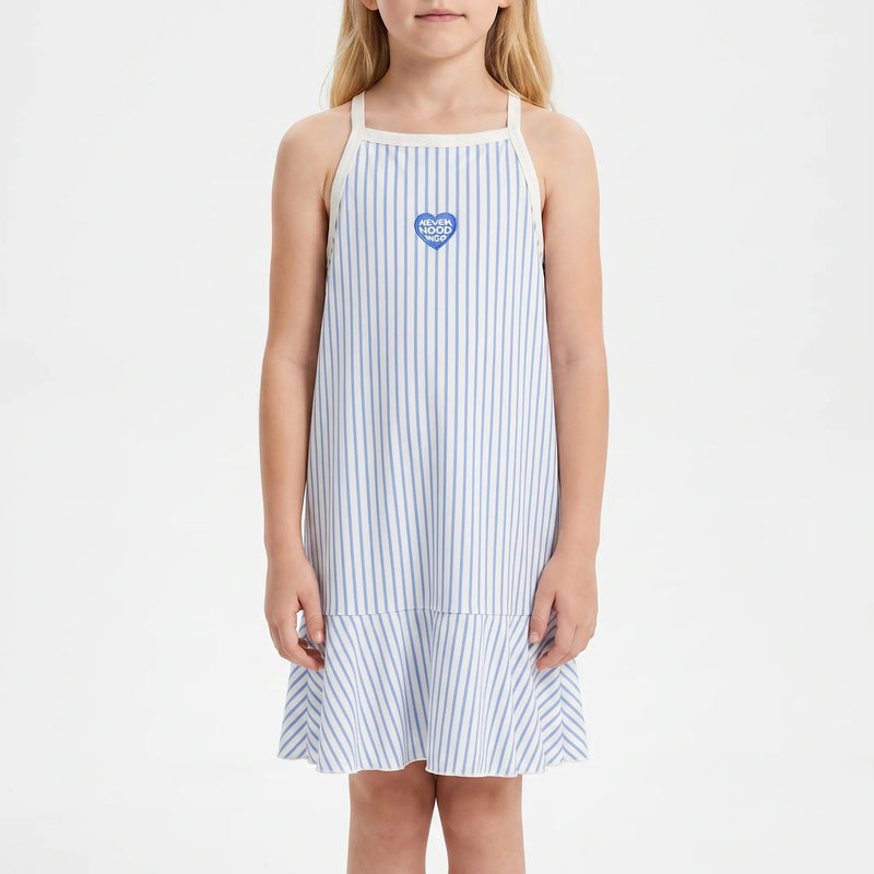 Sleeveless Ruffle Hem Summer Dress - Somerdal