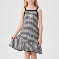Sleeveless Ruffle Hem Summer Dress - Somerdal