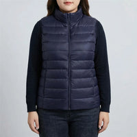 Sleeveless Slim Fit Puffer Vest - Brooke