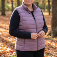 Sleeveless Slim Fit Puffer Vest - Brooke