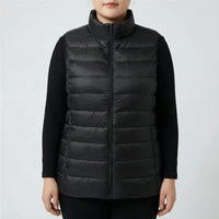 Sleeveless Slim Fit Puffer Vest - Brooke