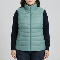 Sleeveless Slim Fit Puffer Vest - Brooke