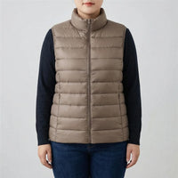 Sleeveless Slim Fit Puffer Vest - Brooke