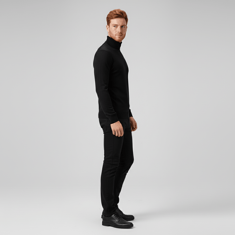 Slim-Fit-Rollkragenpullover - Friedrich