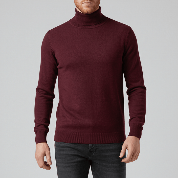 Slim-Fit-Rollkragenpullover - Friedrich