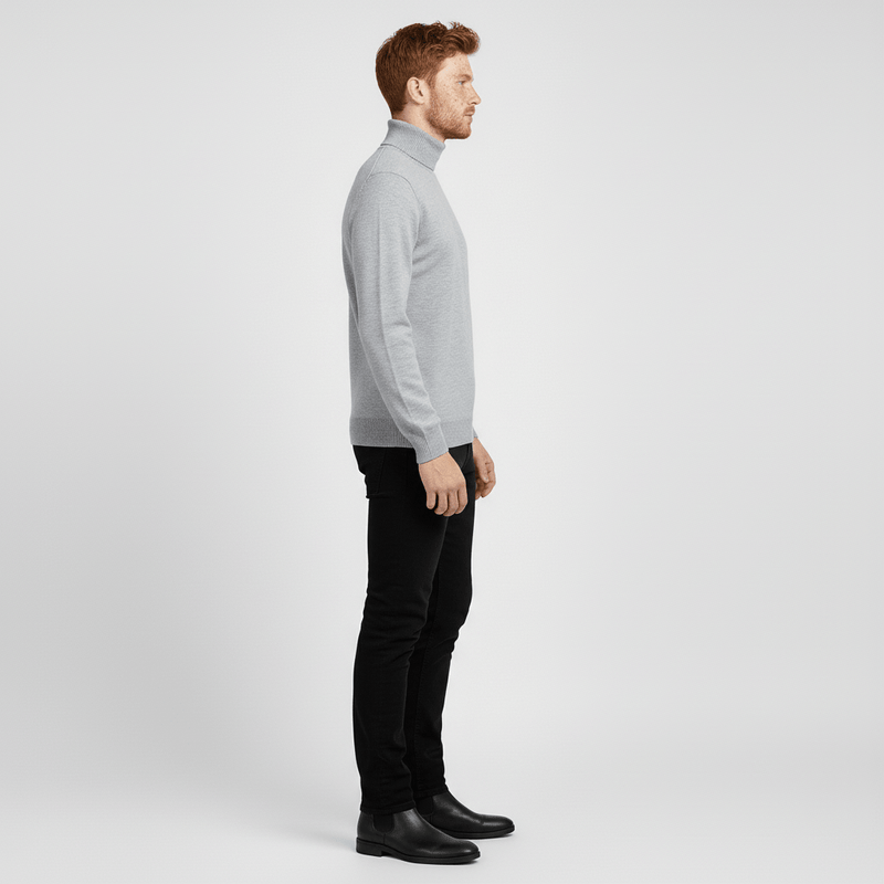 Slim-Fit-Rollkragenpullover - Friedrich