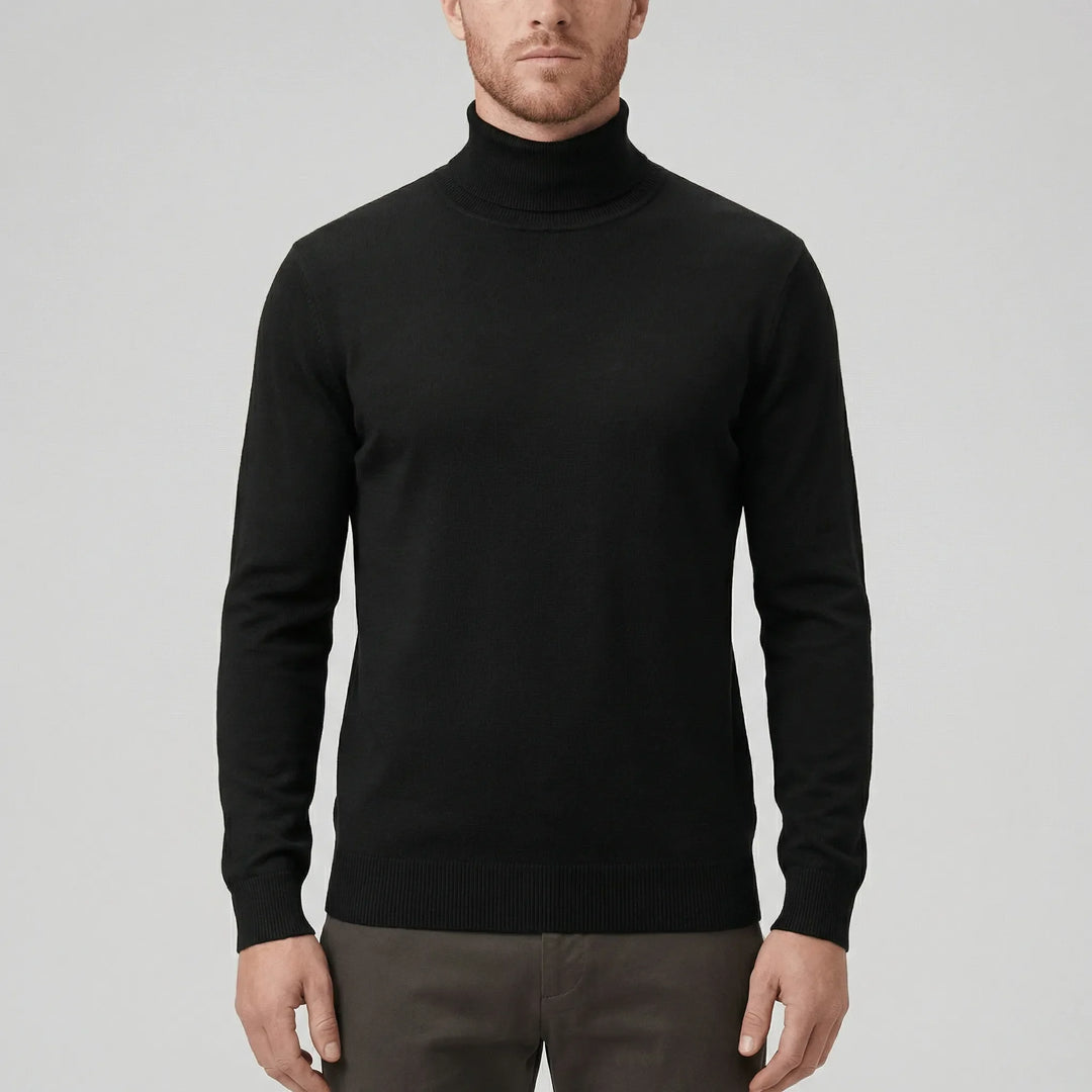 Slim-Fit-Rollkragenpullover - Friedrich