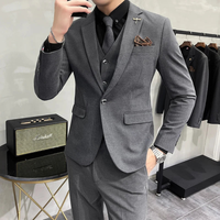 Slim-Fit Dreiteiler - Merlin