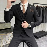Slim-Fit Dreiteiler - Merlin