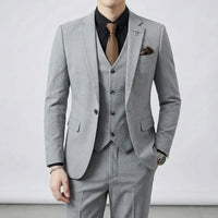 Slim-Fit Dreiteiler - Merlin