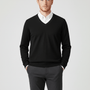 Slim-Fit V-Ausschnitt Pullover - Keanu