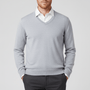 Slim-Fit V-Ausschnitt Pullover - Keanu