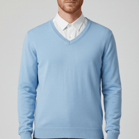 Slim-Fit V-Ausschnitt Pullover - Keanu