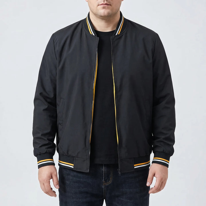 Slim Bomber Jacket For Men - Brad
