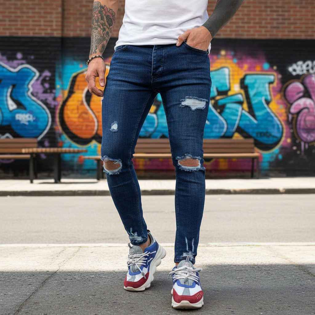 Slim Fit Herren Jeans - Theo